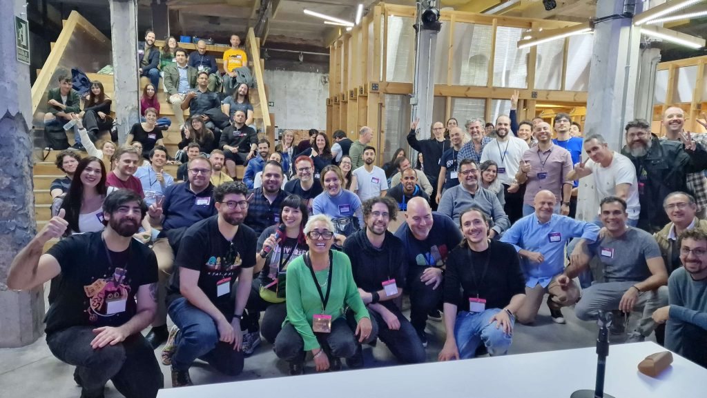 More than 120 people at the Descubre XR meetup in Madrid