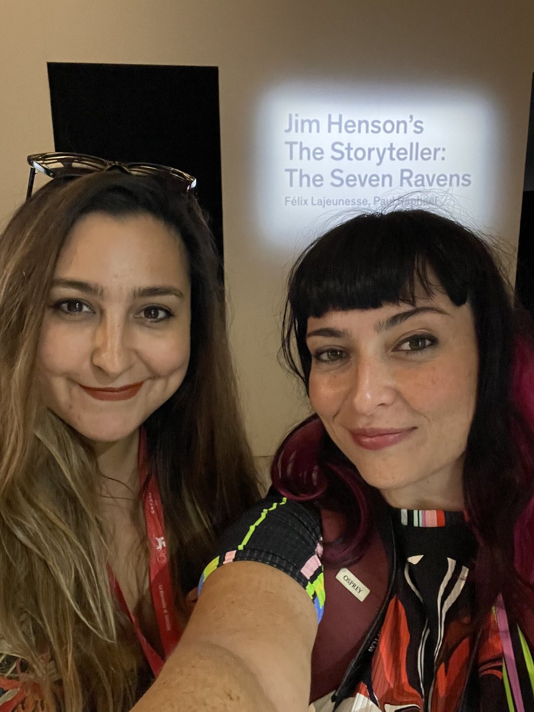 With Verónica Rodríguez of IAMVR at Venice Immersive 2023
