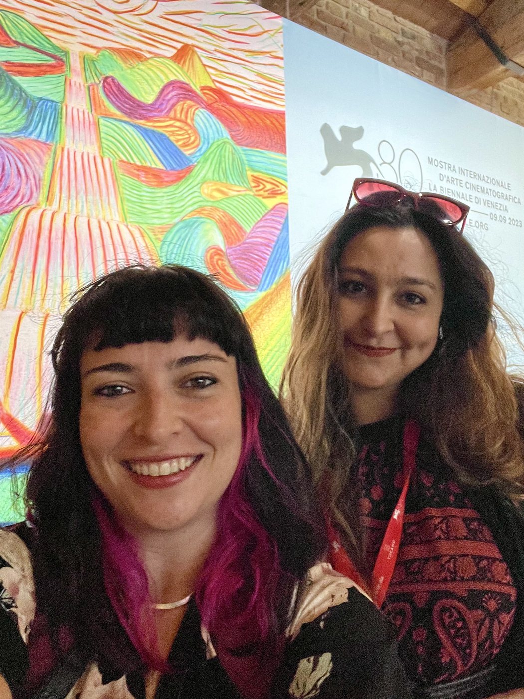 With the OddersLab team at Venice Immersive 2023